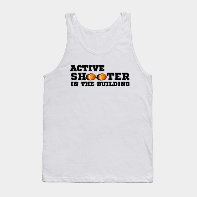 active shooter basketball Tank Top by Drawab Designs